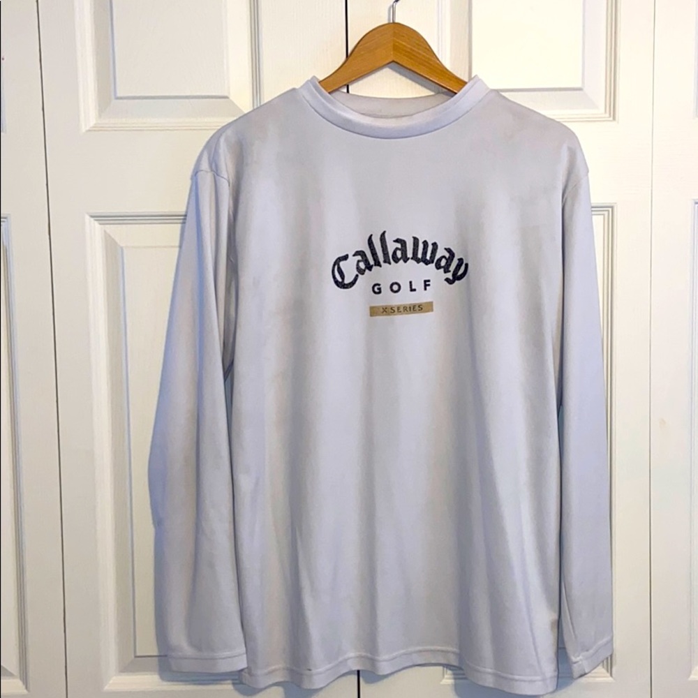 Callaway Golf X-Series white long sleeve